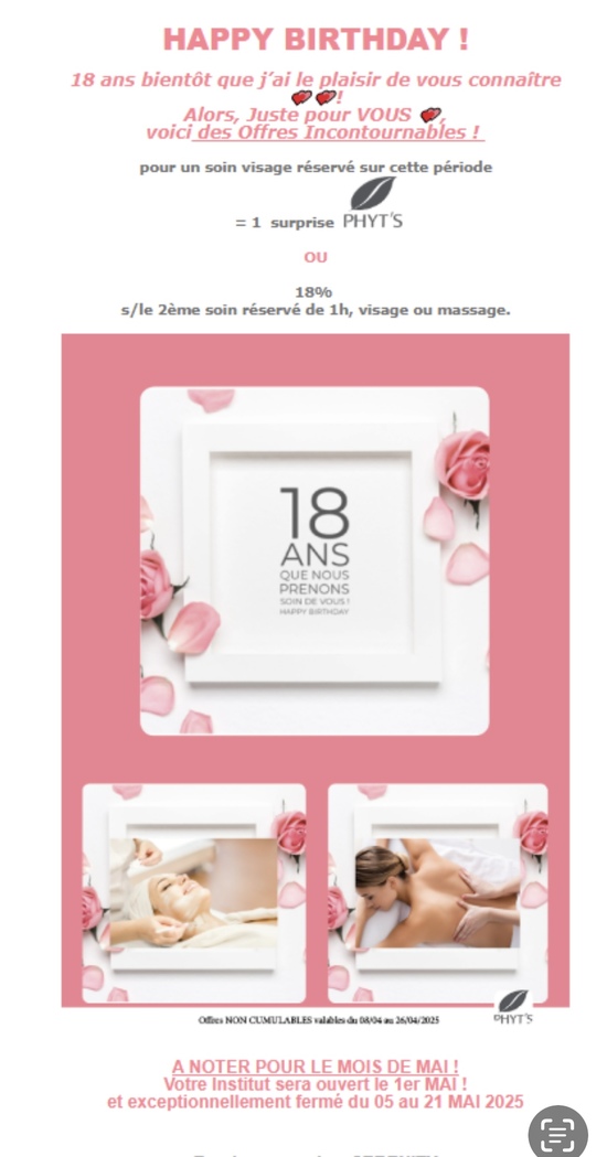 18 ans Que Nous Prenons Soin de Vous
